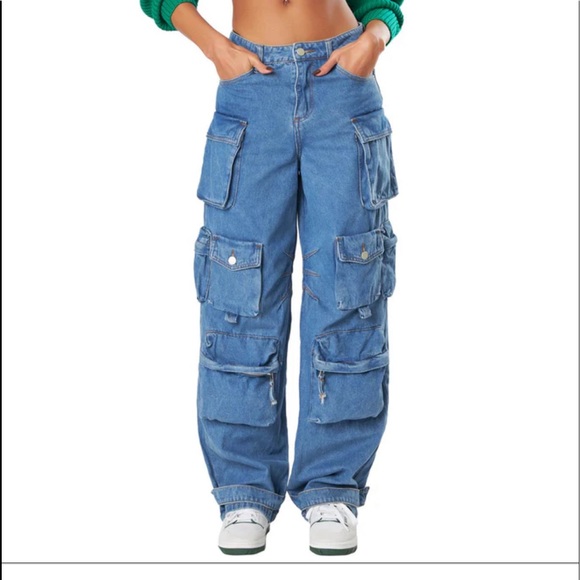Dolls Kill Jeans The Kript Pixley Cargo Jeans Poshmark